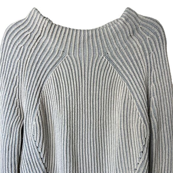 Athleta Ribbed Pointelle Rockland Mock Neck Sweater - Picture 3 of 9